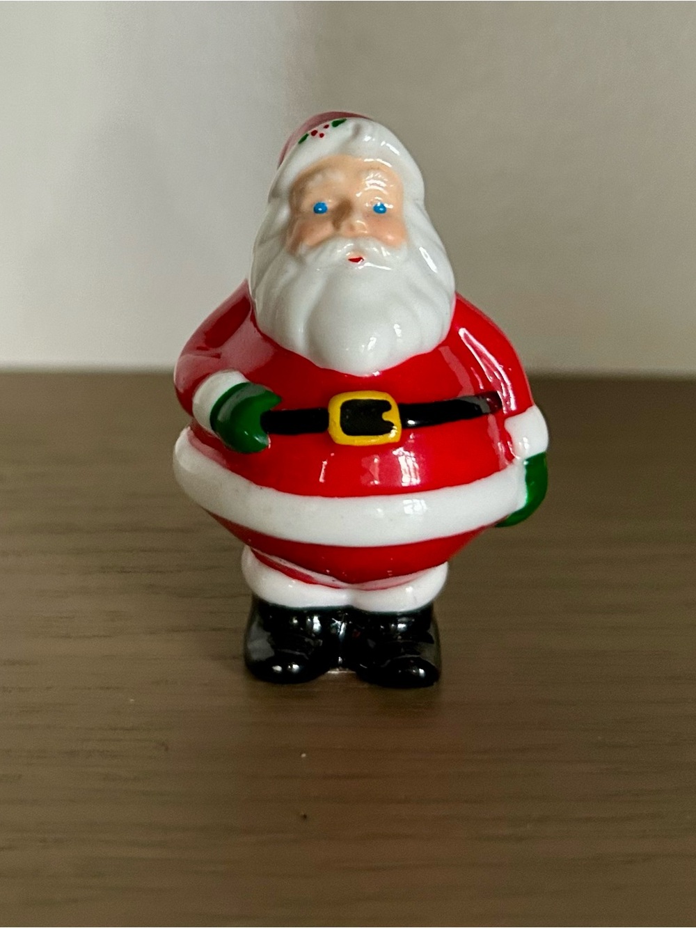 Whimsical Mini Red Santa 🎅Figurine